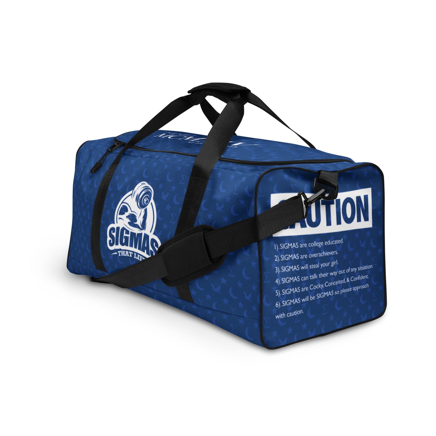 Sigmas That Lift Duffle bag