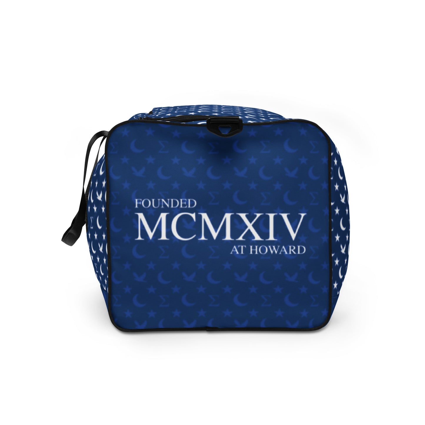 Sigma Crescent Pattern Duffle bag