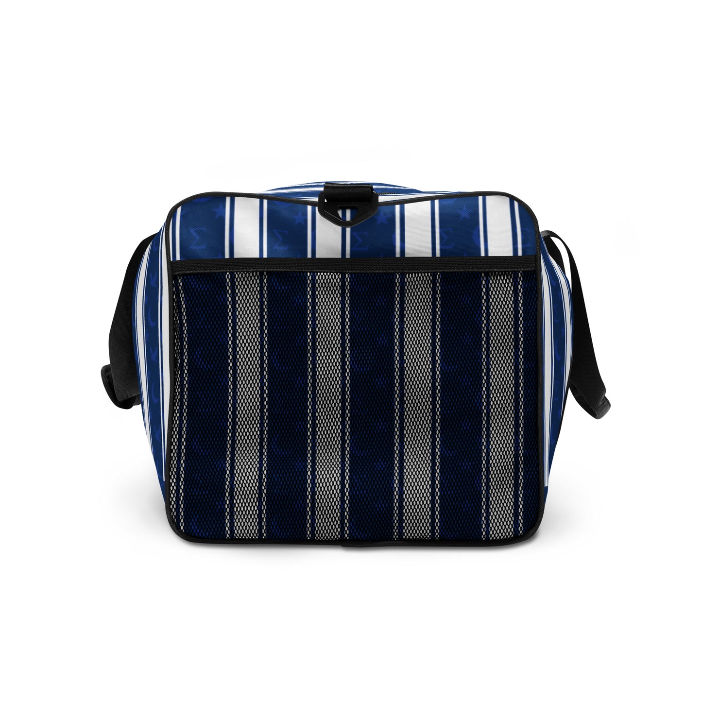 B/W Striped Duffle bag