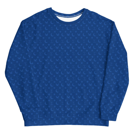 Crescent Print Sweatshirt