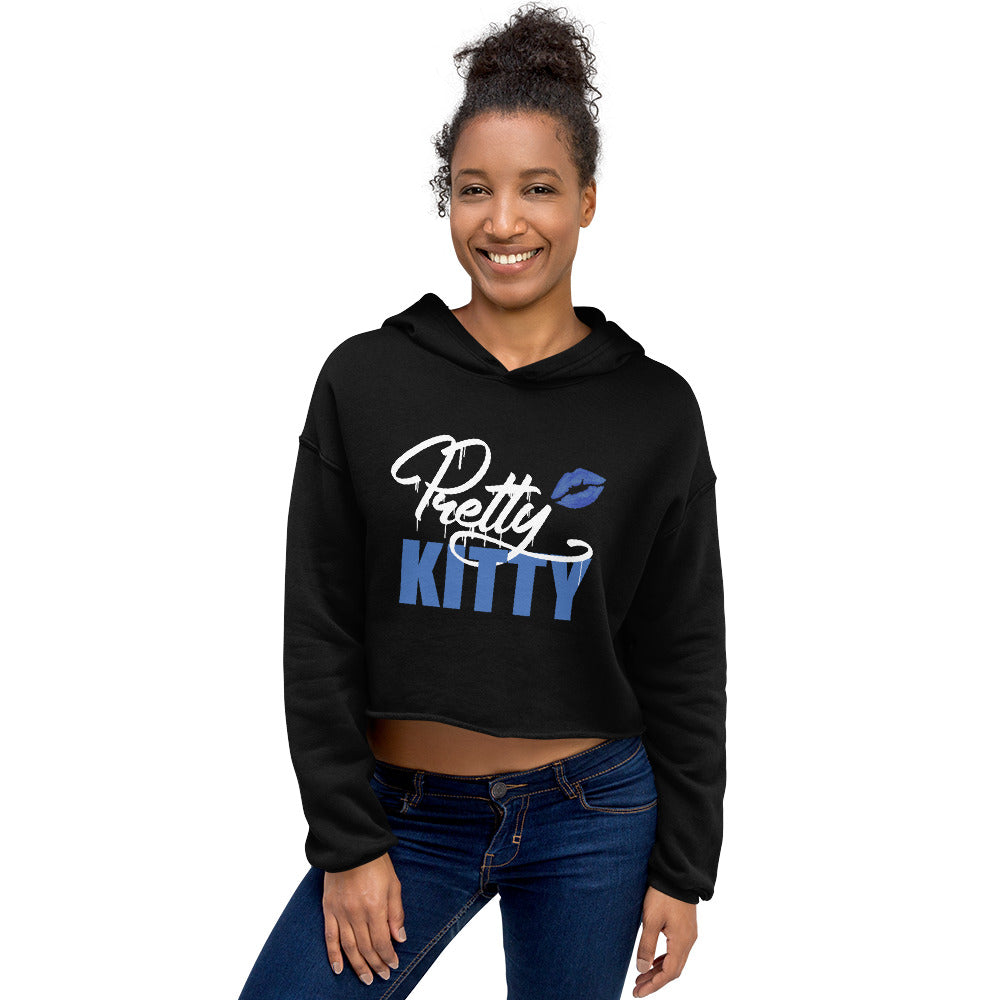 Pretty Kitty Crop Hoodie